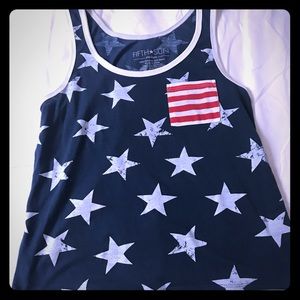 Super Cute 4th of July Tank Top
